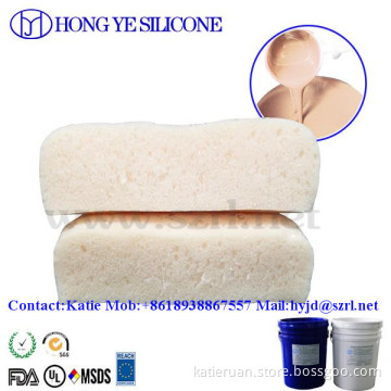 Sofa filling material--foaming silicone rubber